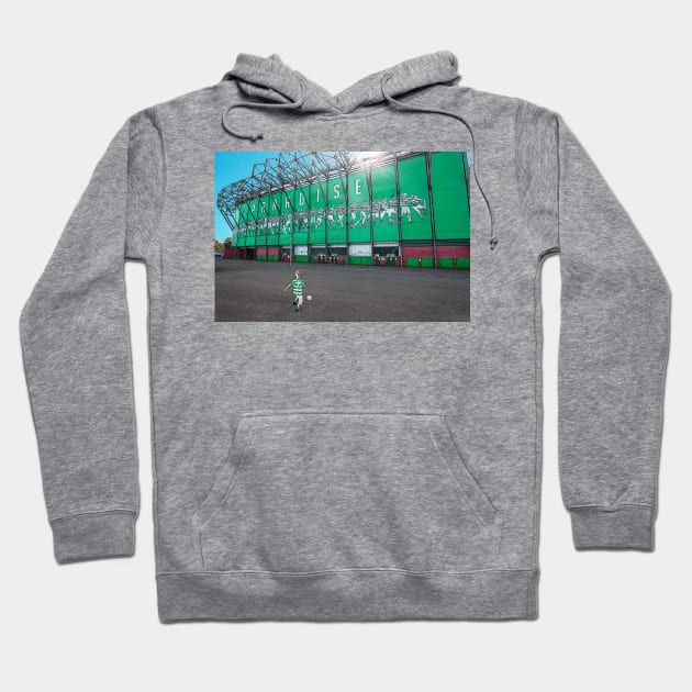 Celtic park, Paradise Hoodie by Grant's Pics